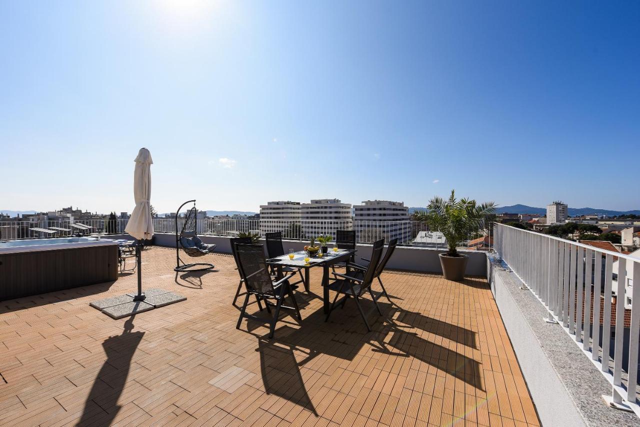 Zadar Sunset Penthouse With Spectacular View And Jacuzzi Apartment Luaran gambar