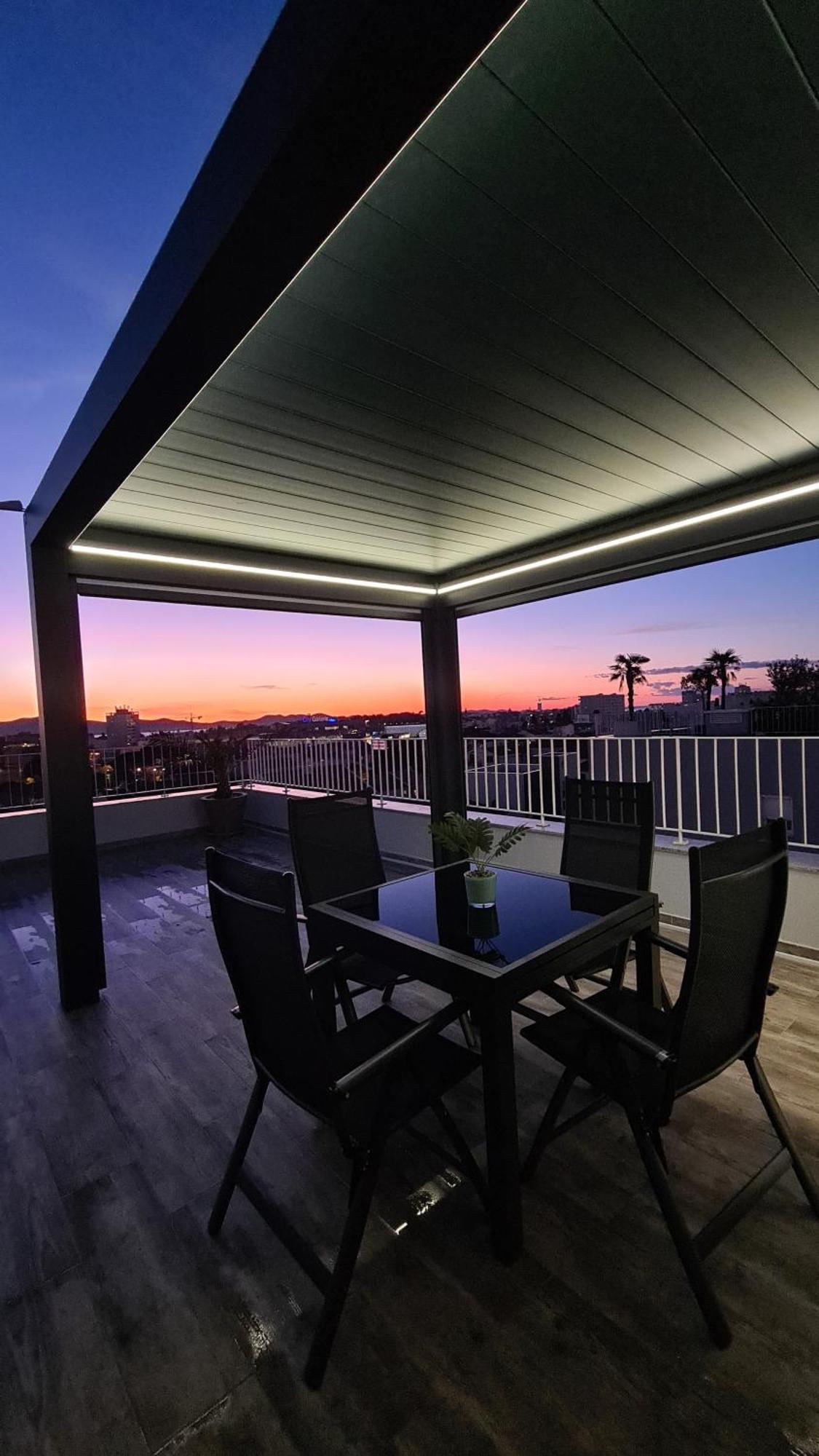 Zadar Sunset Penthouse With Spectacular View And Jacuzzi Apartment Luaran gambar